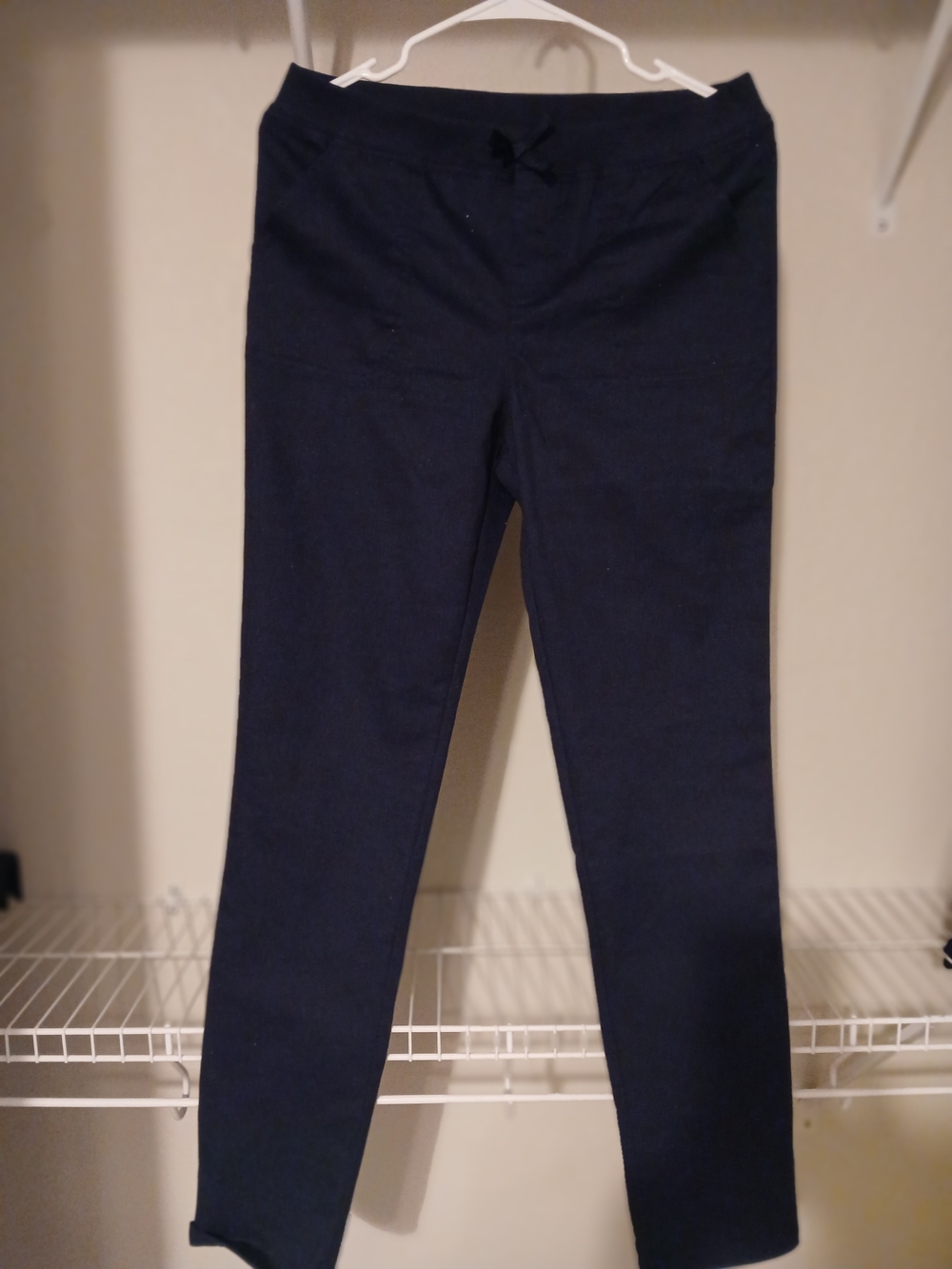 Kids Navy Pull-On Leggings